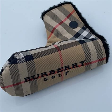 burberry putter cover|Burberry Golf Putter Head Cover .